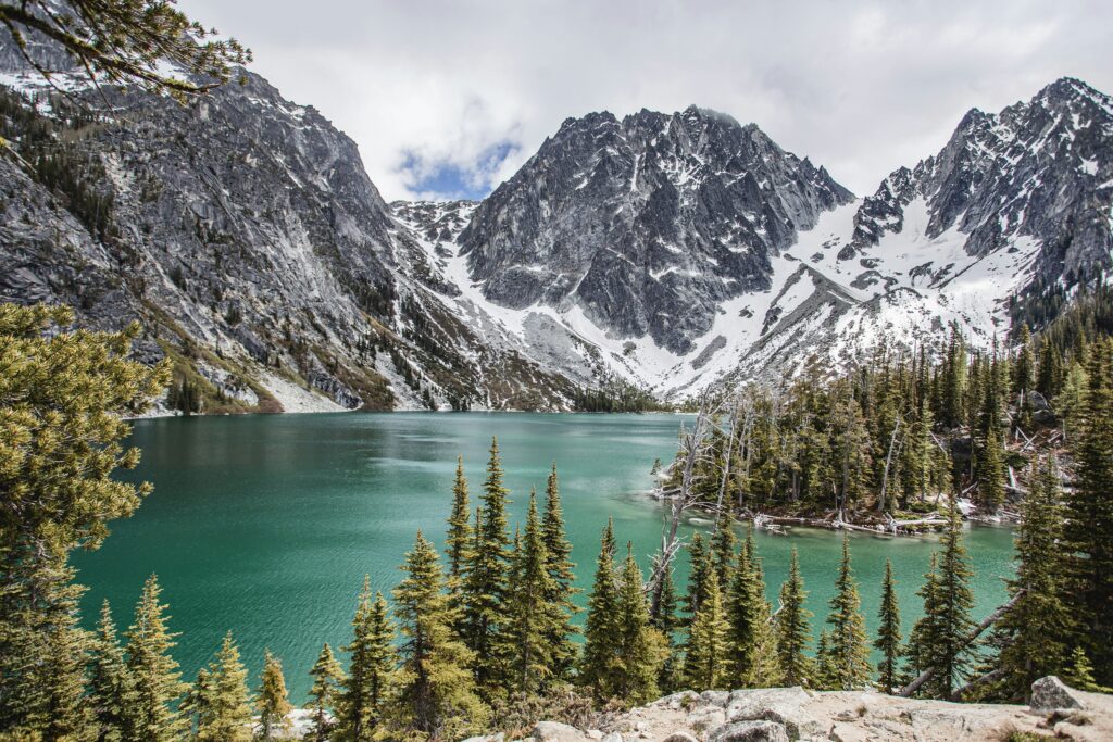 Colchuck Lake is a beautiful hike in Leavenworth, Washington