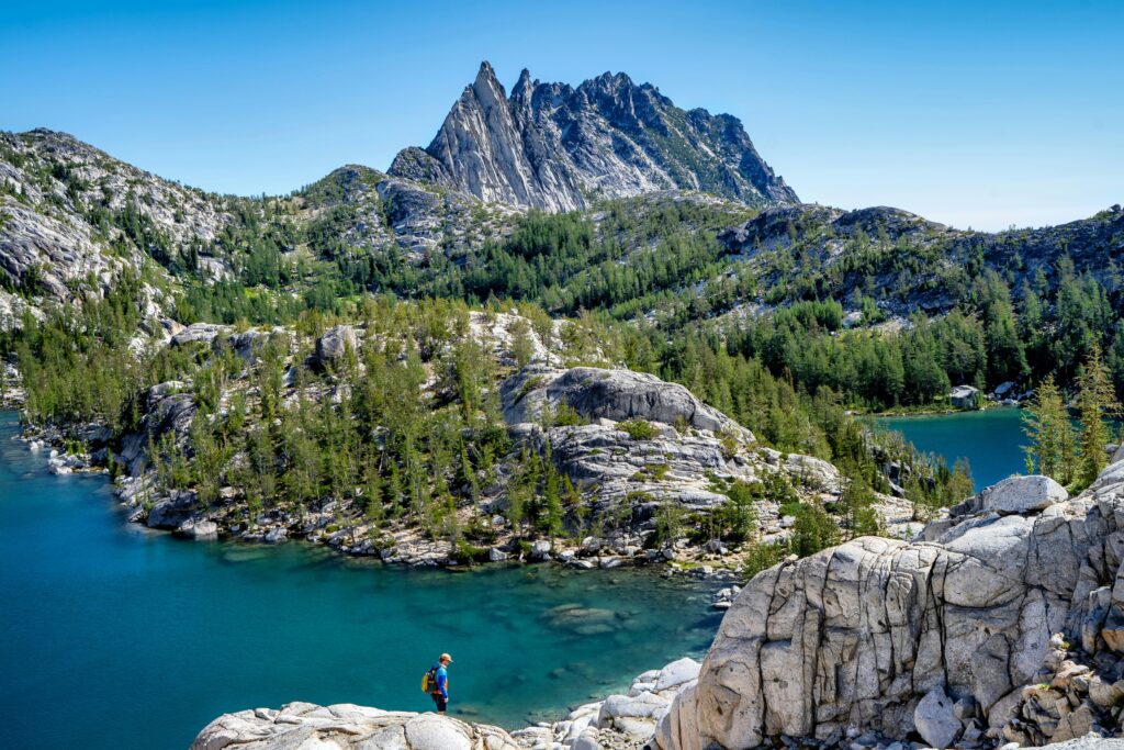 The Enchantments, undoubtedly one of the best hikes in Leavenworth, Washington!